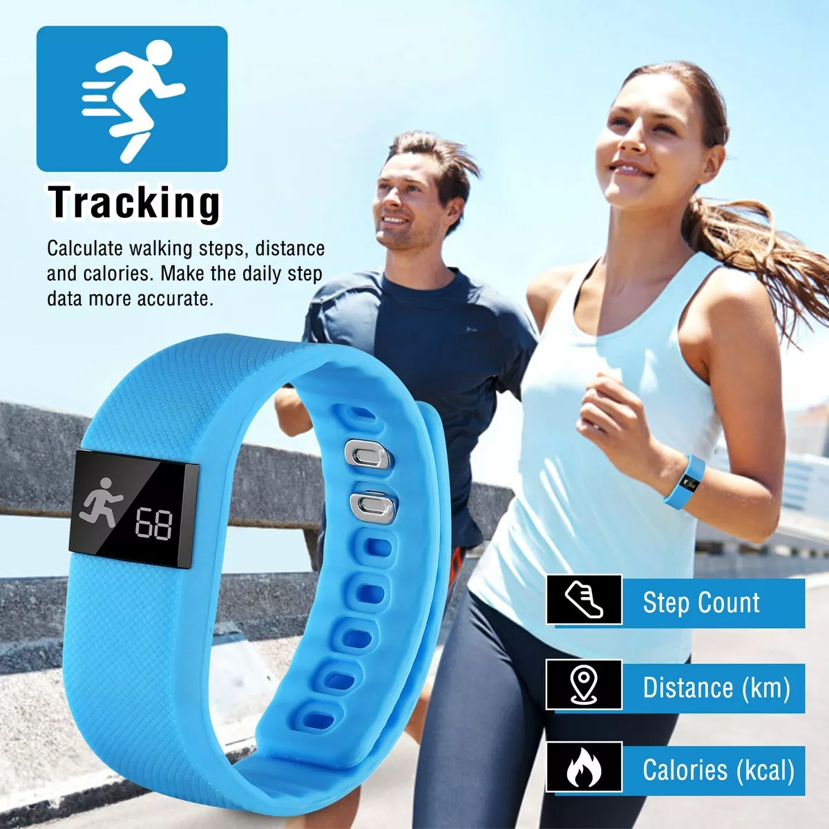 TMYIOYC Fitness Tracker, Smart Bracelet for Women, India | Ubuy