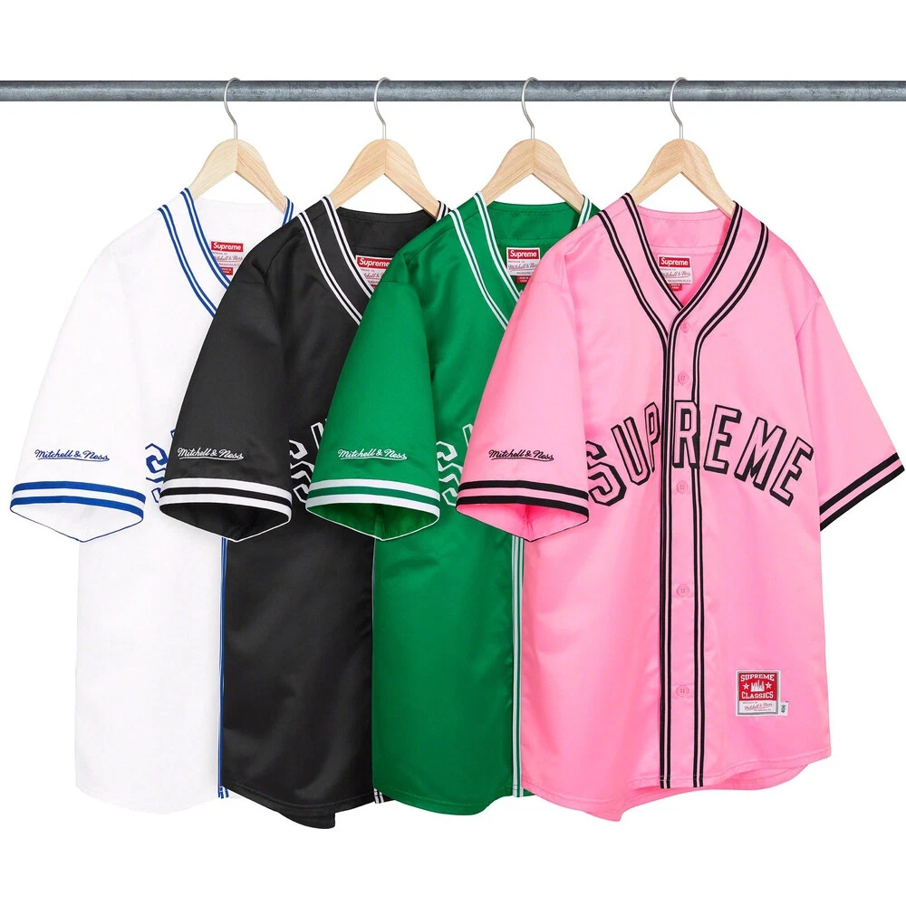 SUPREME x MITCHELL & NESS MAILLOT SATINÉ ET ENSEMBLES COURTS S/M/L/XL/SS23