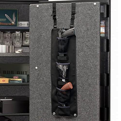 Gun Safe Door Panel Organizer for Pistols Gun Safe Organizer with Pistol Hols... eBay
