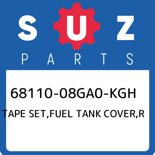 TAPE SET, FUEL TANK COVER RH