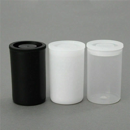 Empty Bottle Roll Film Case 35mm Seal Fishing bait Cans Canisters Containers - Picture 2 of 14