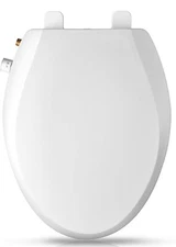 Elongated Bidet Toilet Seat with Quiet-Close, Non-Electric Bidet Toilet Seat...