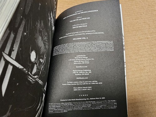 Hellsing Complete Series English Vol. 1 2 3 4 5 6 7 8 9 10 Hirano 1st EDITIONS  - Foto 12 di 17