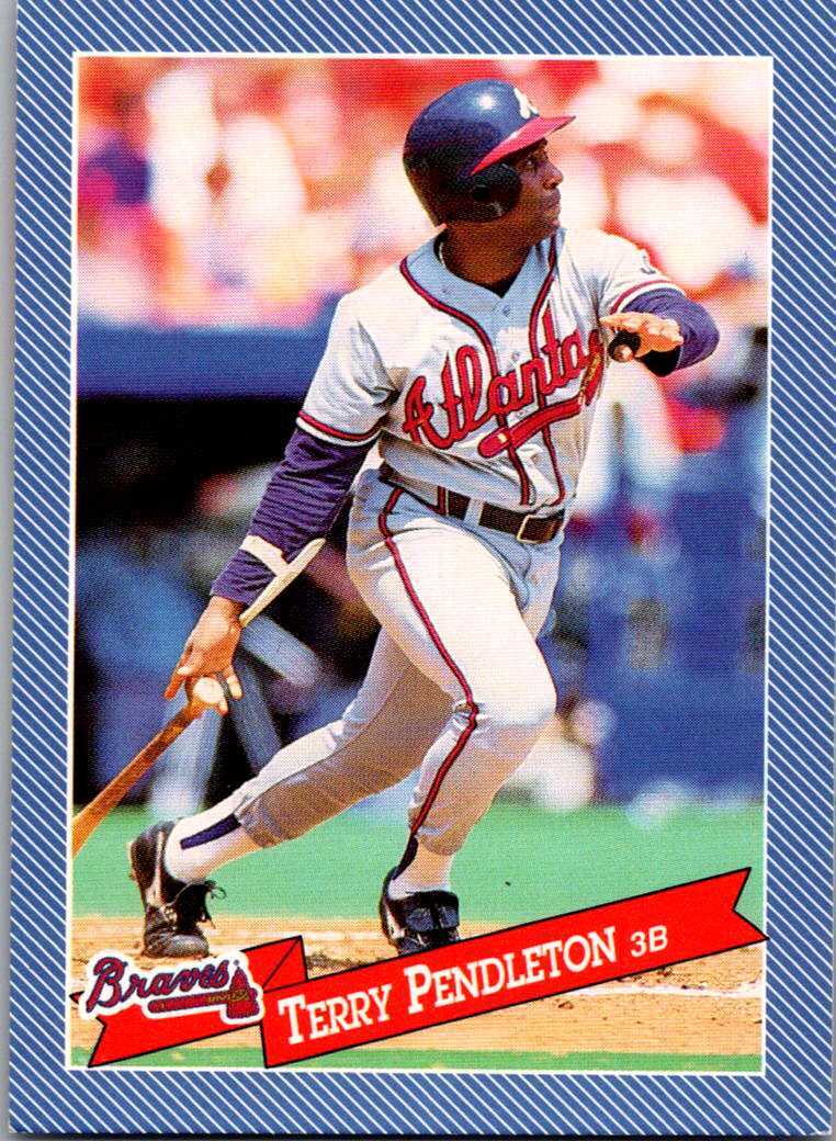 1993 Hostess #9 Terry Pendleton 002443