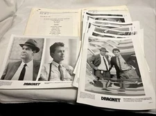 VINT 1987 DRAGNET PROMO MOVIE PRESS KIT w 10 PHOTOS DAN AYKROYD TOM HANKS COMEDY