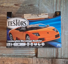 Testors Lamborghini Murcilago Roadster 124 Model Kit Unassembled 640011 Testors Lamborghini Murcilago Roadster 124 Model Kit Unassembled 640011