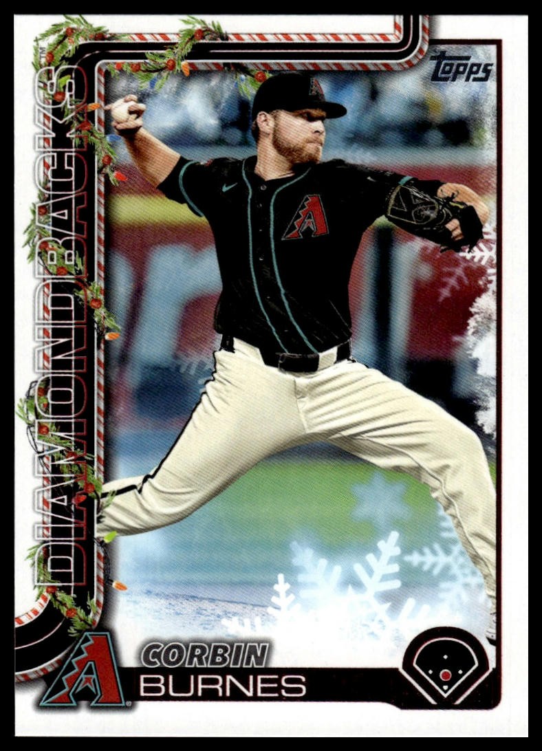 2025 Topps Holiday Corbin Burnes #H185b