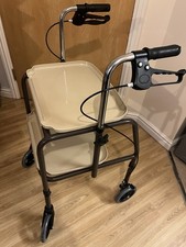 Two Tier Disability Aid Walker With Breaks