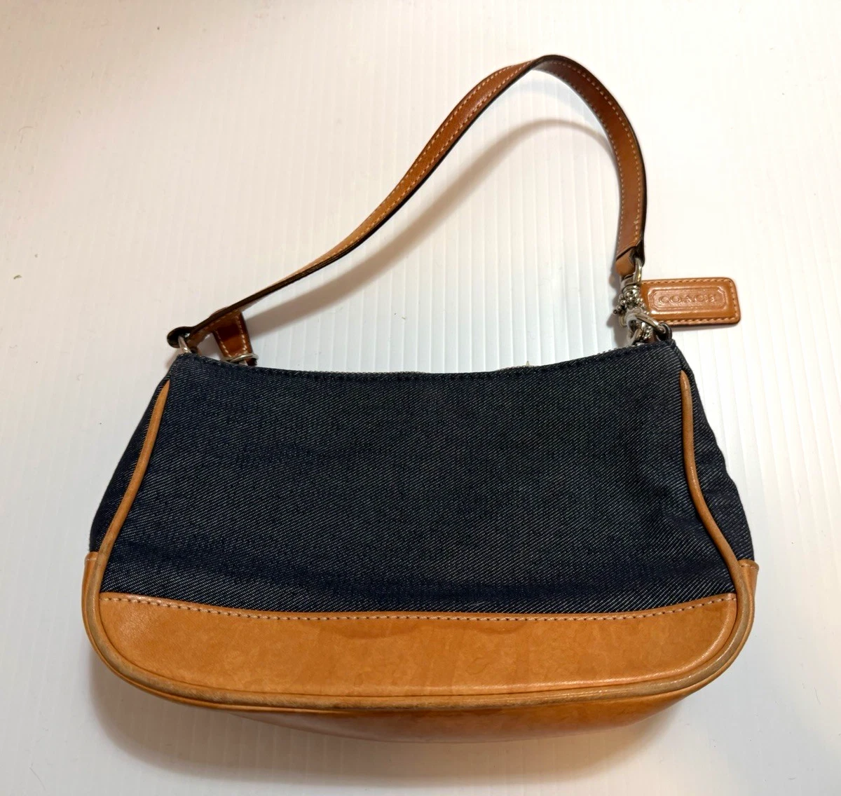 25+ Coach Denim Exterior Shoulder Bag Bags & Handbags for Women