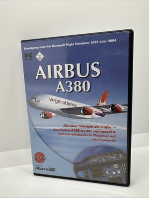 AIRBUS A380 - PC - ADDON FÜR MICROSOFT FLIGHT SIMULATOR 2002 & 2004