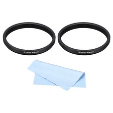 52mm-49mm Step Down Ring Camera Lens Filter Adapter Ring Filter with Cloth