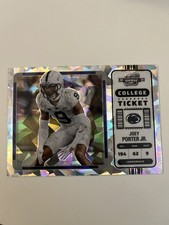2023 Chronicles Draft Picks #14 Joey Porter Jr. Contenders Optic Cracked Ice /11