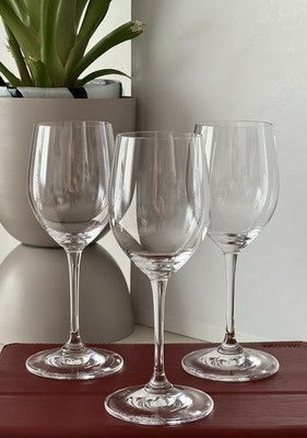 3 Riedel Vinum Beaujolais Gläser Weingläser Kristallglas, JR -Signiert, um 1999
