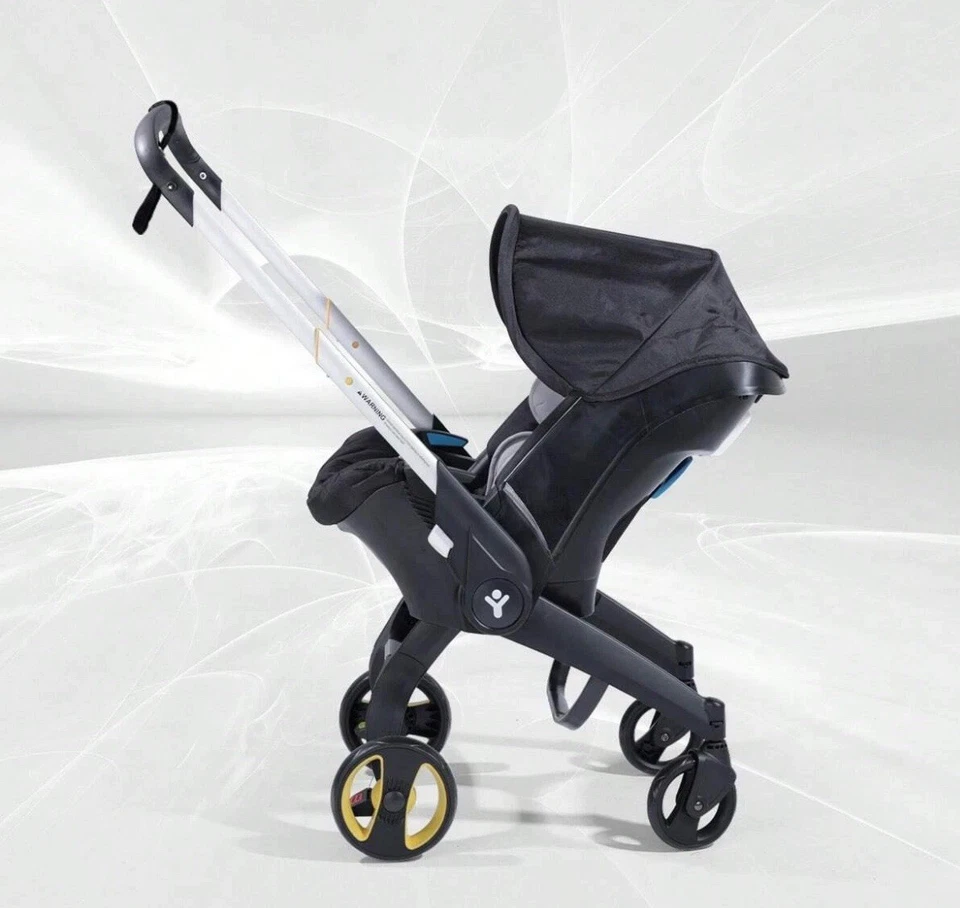 Cochecito de bebé compacto 4 en 1 y sistema de viaje para asiento de coche para recién nacidos Foto 3 de 4