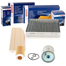 BOSCH FILTERSATZ PAKET passend f&uuml;r MERCEDES M-KLASSE W163 ML270 CDI 163 PS