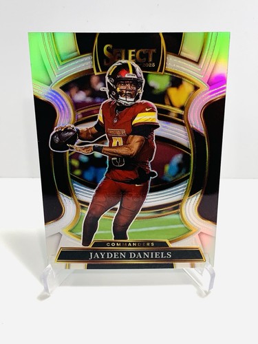 2025 Panini Select #88 Jayden Daniels Silver Prizm