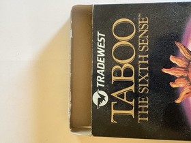 Taboo The Sixth Sense Nintendo Nes Cart w/ Box & Manual CIB - 1989