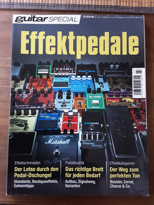 Guitar Special Sonderheft Effektpedale 3/2016