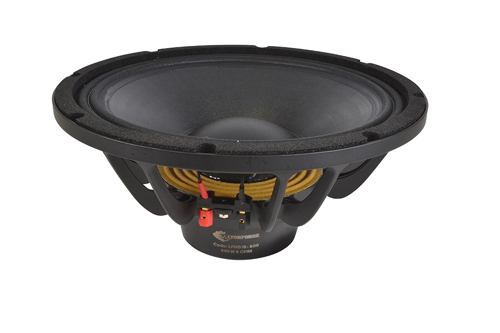 12"" Neodymium Mid and Bass Speaker Driver 600 Watts by LYONFORGE