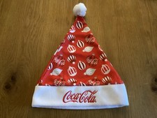 Coca Cola Merchandise Santa Hat, New Without Original Bag, Unused