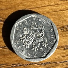 1999 Czech Republic 20 Haleru Coin