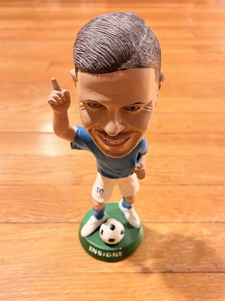 Lorenzo Insigne Italia Selección Nacional de Fútbol Bobblehead Fabbro Foto 2 de 4