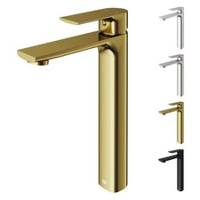 VIGO Norfolk Single-Handle Single-Hole Mount Vessel Bathroom Sink Faucet, 11-...