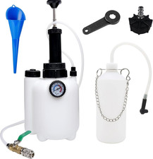 Spurgo Freni Manuale 3L, Spurgo Freni Auto Con 1L Bottiglia Di Raccolta, Adattat