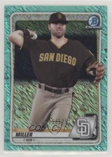 2020 Bowman Chrome Prospects Aqua Shimmer Refractor 115/125 Owen Miller 6u5