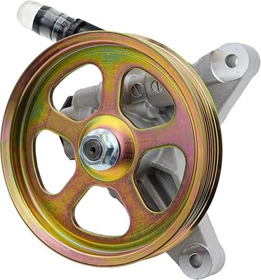 Power Steering Pump with Pulley Compatible for 2005-2008 Honda Pilot, 2005-2010