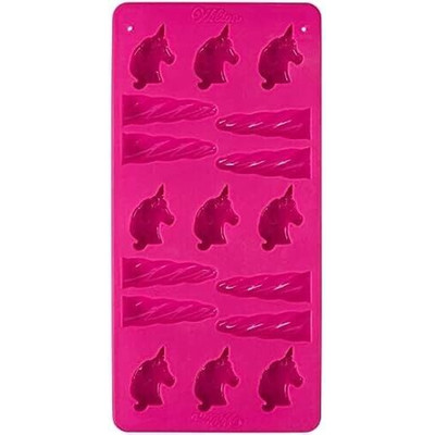 Einhorn Silikon Formen Rosa Backen Kuchen Schokolade Eiswürfel Seife Harz Tablett Geschenk