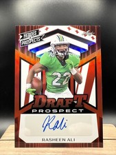 2024 Leaf Heroes and Prospects Draft Prospect Red Rasheen Ali Rookie Auto /15