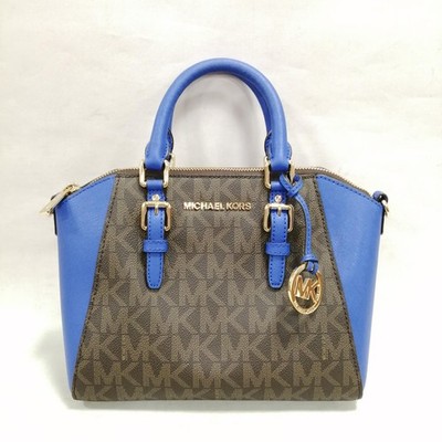 2WAY Handbag Model MK Pattern Blue 35S7GC6M8B MICHAEL KORS