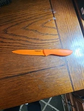 Orange Cuisinart Advantage Color-Coded Stainless Steel Knife, Non-Stick