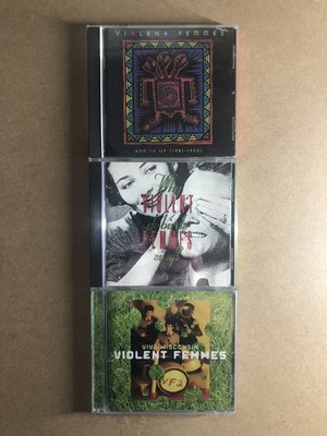 Violent Femmes 3 CD Lot Viva Wisconsin Why Do Birds Sing & Add It Up 1981-1993