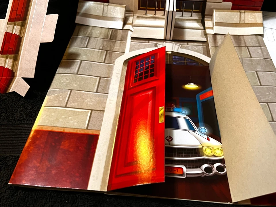 DIORAMA BOMBEROS • CASI 24" DE ALTO • ACCIÓN RETRO LOS VERDADEROS CAZAFANTASMAS Foto 2 de 4