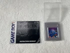 Nintendo Game Boy Tetris Game And Manual TESTED WORKING