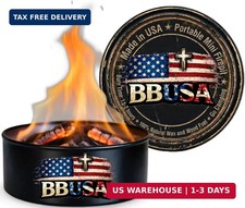 Campfire in a Can - Made in USA - Portable Mini Fire Pit for Marshmallows & S'Mo