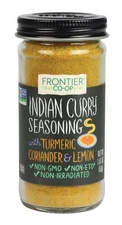 Frontier Co-op Indian Curry Seasoning 1.87 Ounce Organic Spice Blend