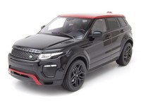 Land Rover Range Rover Evoque Schwarz Metallic Modellauto 1:18 Kyosho
