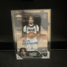 Daquan Davis 2023-24 Topps Chrome OTE Autographs Orange Basketball SN #/25