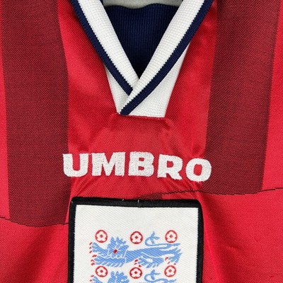 England 1997/1999 Umbro Away Vintage Football Shirt Soccer Jersey