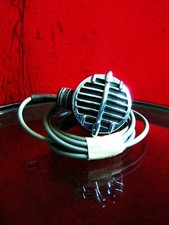 Vintage RARE 1940's Astatic W-30 / JT-30 crystal harp microphone Hi Z w cable