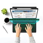 Slim Twill Navy Keyboard Case for iPad Pro 12.9 6th 5th 4th 3rd Gen