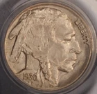 1930 Buffalo Nickel. ANACS MS-62. Starts at .99. NO RESERVE