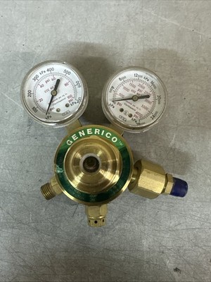 NEW Generico Oxygen Compressed Gas Regulator Model: 152X