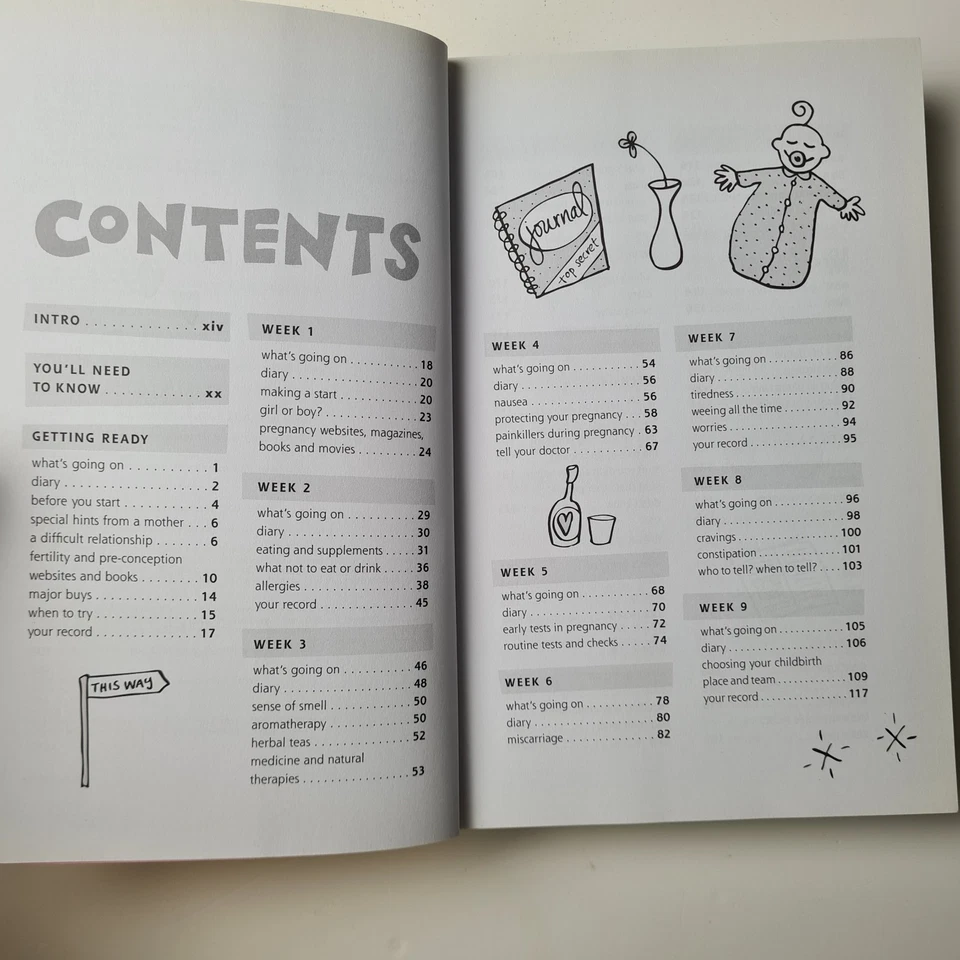 Up the Duff The Real Guide to Pregnancy by Kaz Cooke Paperback Revised Edition   - image 4 of 4