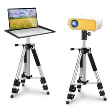 Projector Stand Tripod Adjustable: Universal Laptop Standing Height from 17" ...