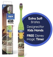 Oral-B Kids Battery Included Operated Toothbrush The Mandalorian Star Wars Grogu