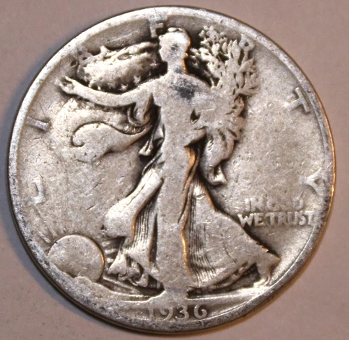 1936-D Walking Liberty Half Dollar - Good - #1659EC